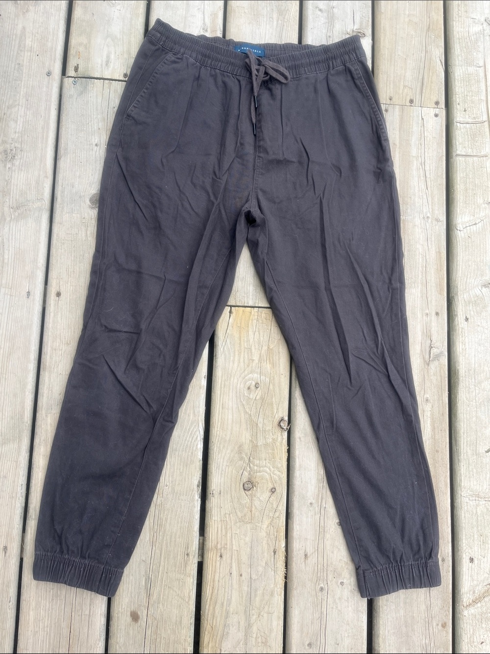 Aeropostale Relaxed Fit Jogger Pants  with Drawstring Cotton Size Large